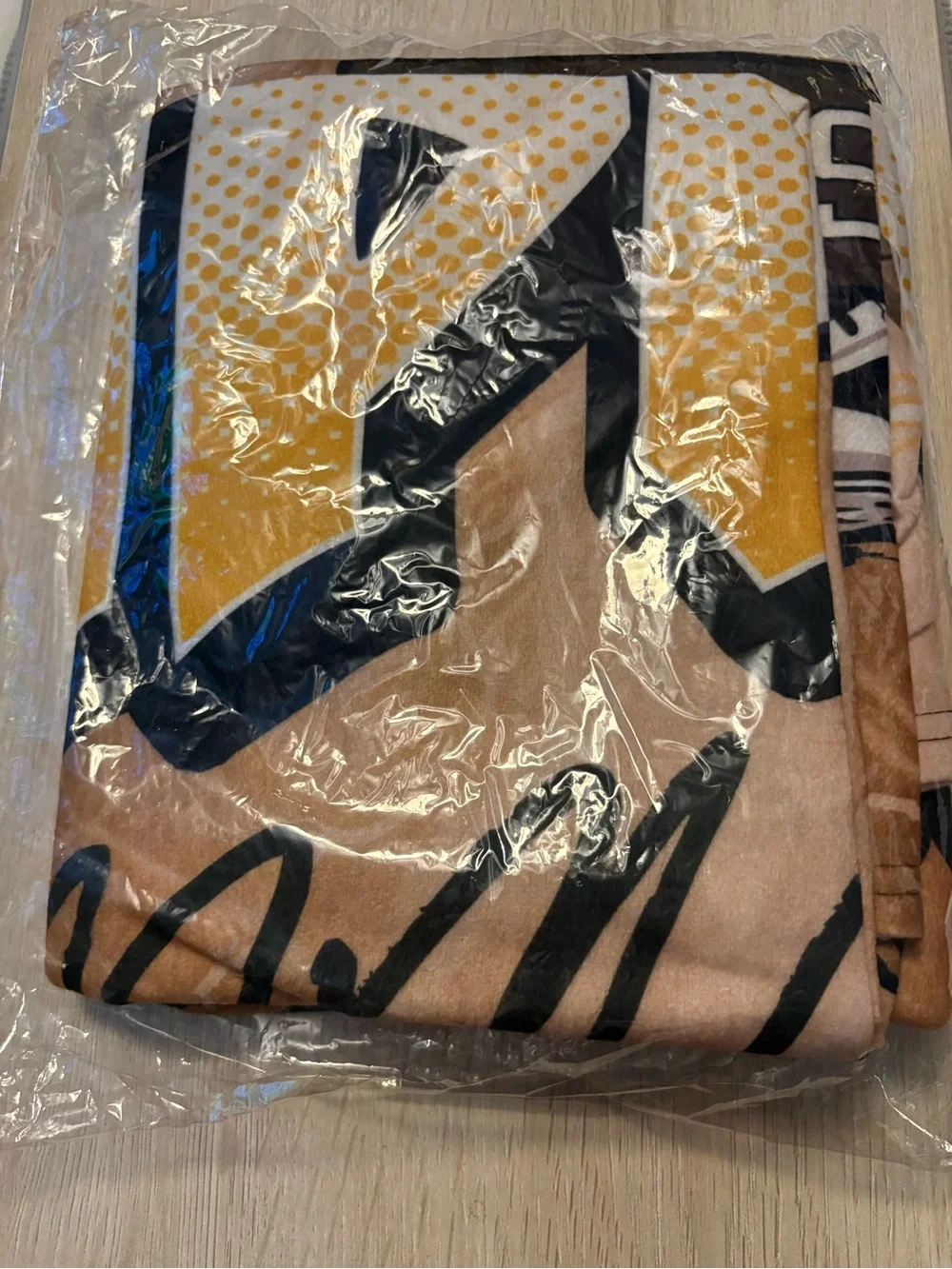 SD Padres, Mason Miller The Reaper Blanket - Brown/Gold